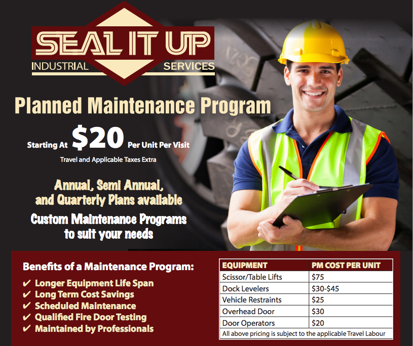 Preventative Maintenance Promo